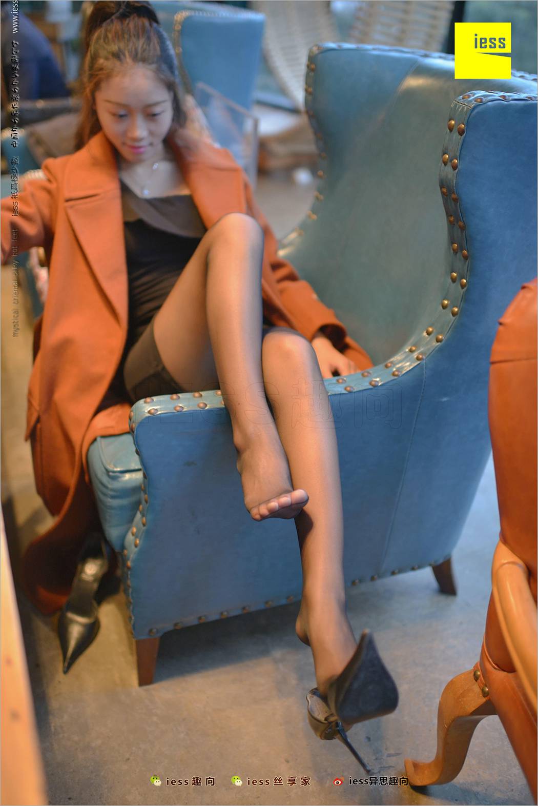 图片[40]-[IESS异思趣向] 2018.03.20 丝足便当209：《小黑妞的黑丝美腿》小黑妹静静 在线浏览 – 速更版-美库