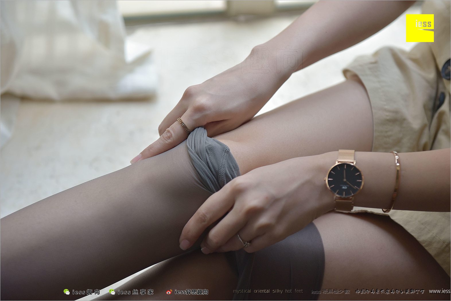 图片[79]-[IESS异思趣向] 2018.03.30 丝足便当212：《裸足、灰丝和一字带高跟》少妇辣妈 在线浏览 – 速更版-美库