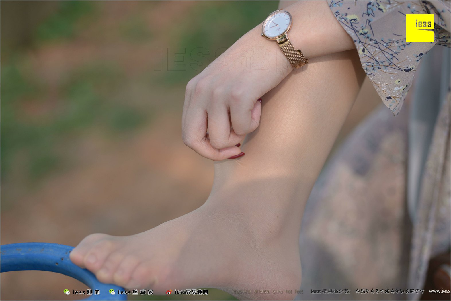 图片[64]-[IESS异思趣向] 2018.04.11 丝足便当215：《足鉴》馨月 在线浏览 – 速更版-美库