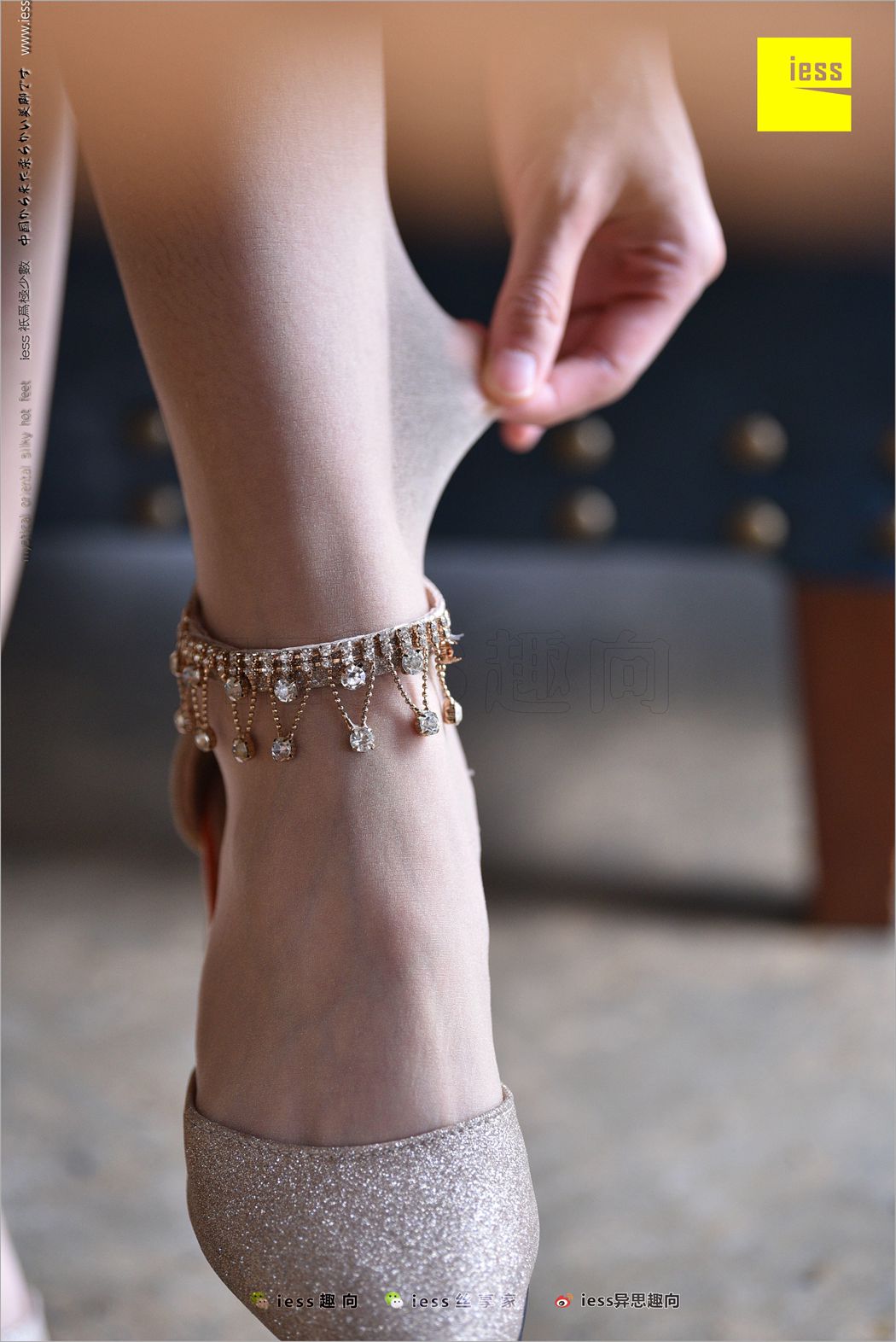 图片[31]-[IESS异思趣向] 2018.04.14 丝足便当217：《长丝和10片天然粉红的花瓣》春春 在线浏览 – 速更版-美库