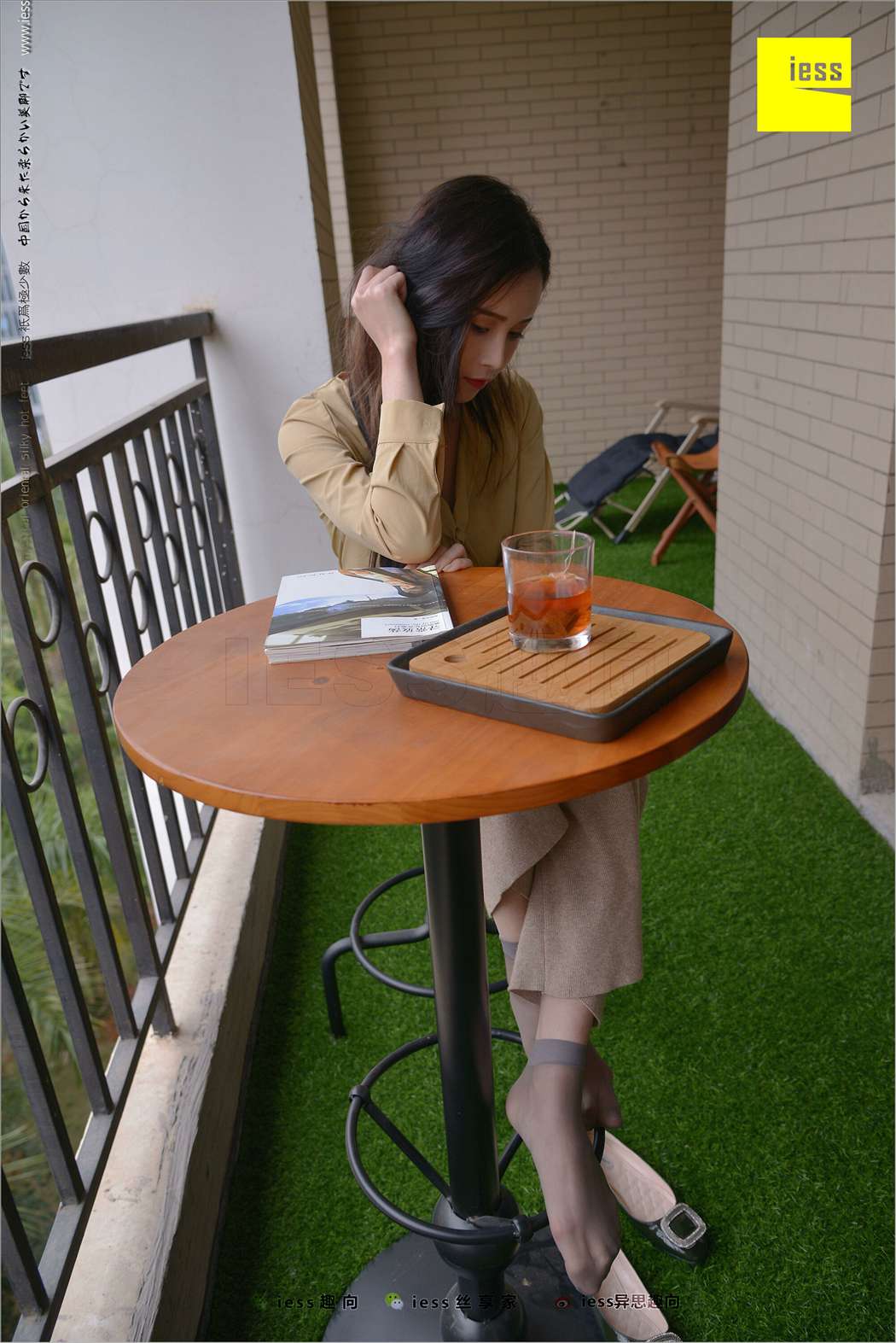 图片[37]-[IESS异思趣向] 2018.04.15 丝足便当218：《小羽、船袜、短丝和平底鞋》精简版 在线浏览 – 速更版-美库