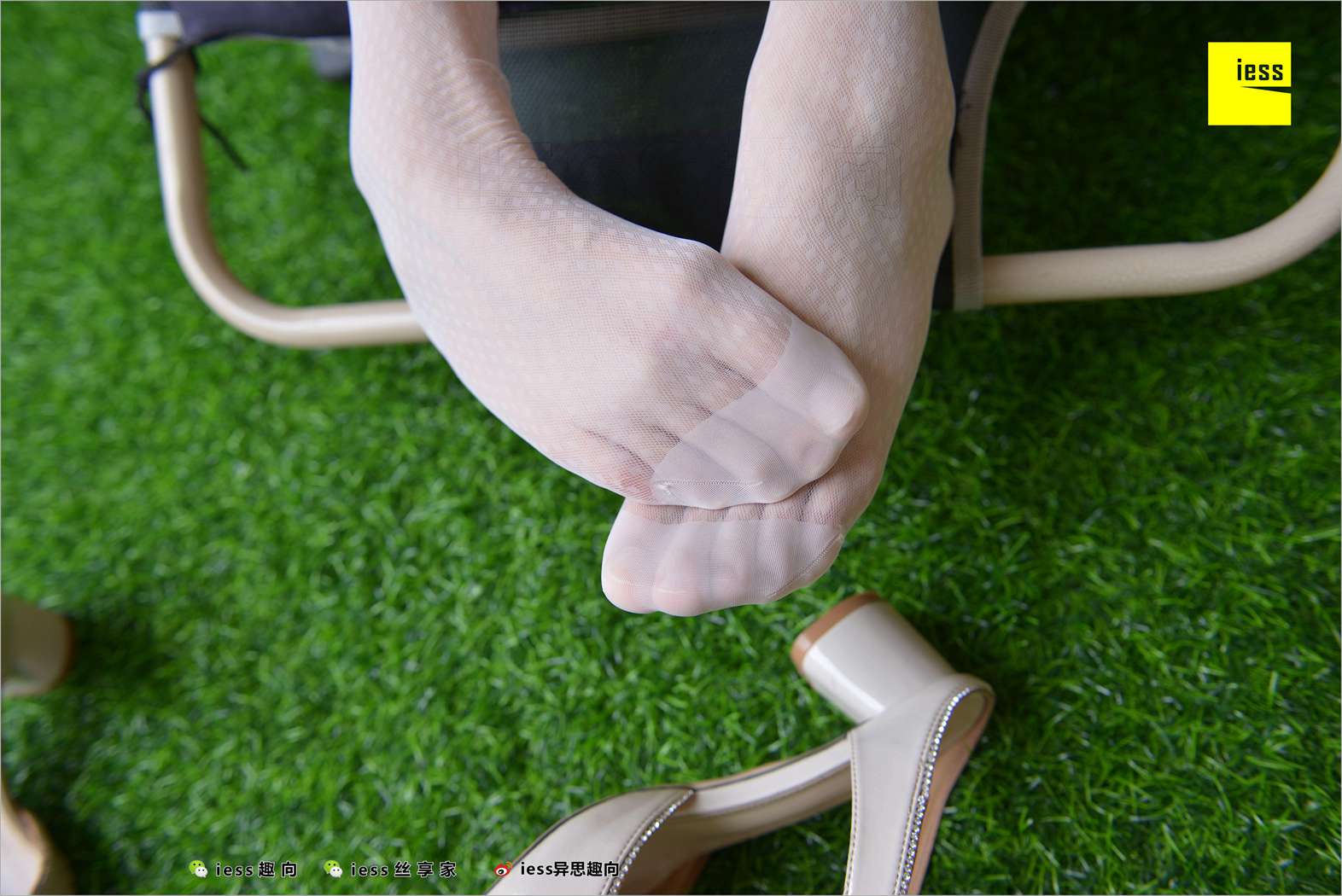 图片[15]-[IESS异思趣向] 2018.05.07 丝足便当227：《小捷的经典复古纯白尼龙丝》小捷 在线浏览 – 速更版-美库