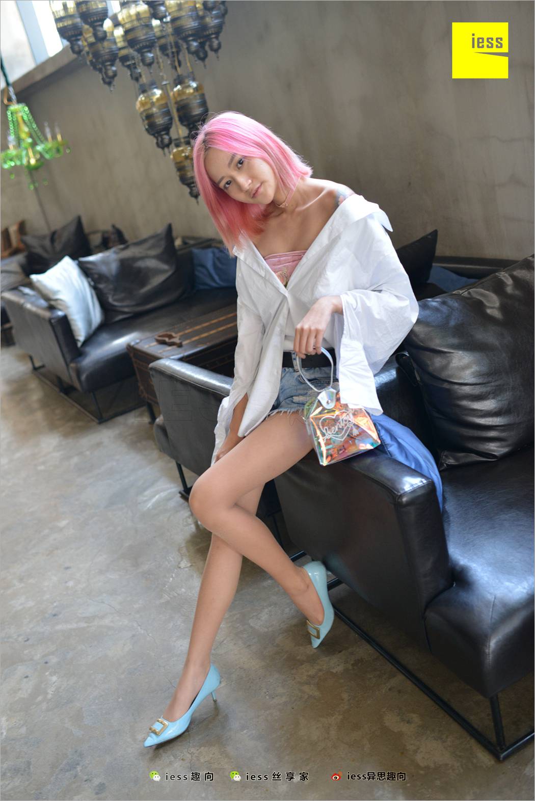图片[72]-[IESS异思趣向] 2018.05.08 丝足便当228：《黑丝女神的红蓝黄》潇潇 在线浏览 – 速更版-美库