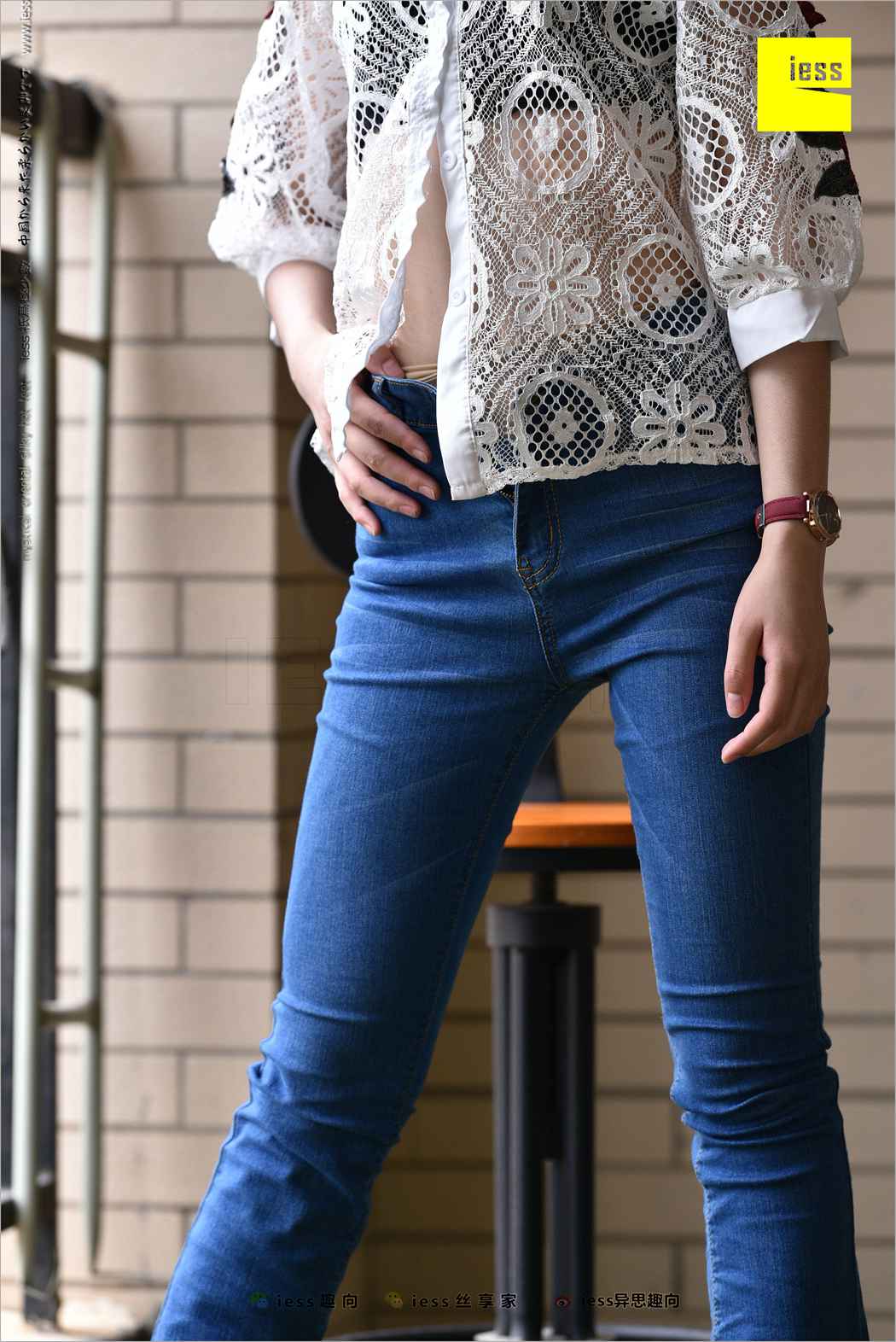 图片[69]-[IESS异思趣向] 2018.04.28 丝足便当224：《牛仔裤、新模特和红色高跟鞋》广炎 在线浏览 – 速更版-美库