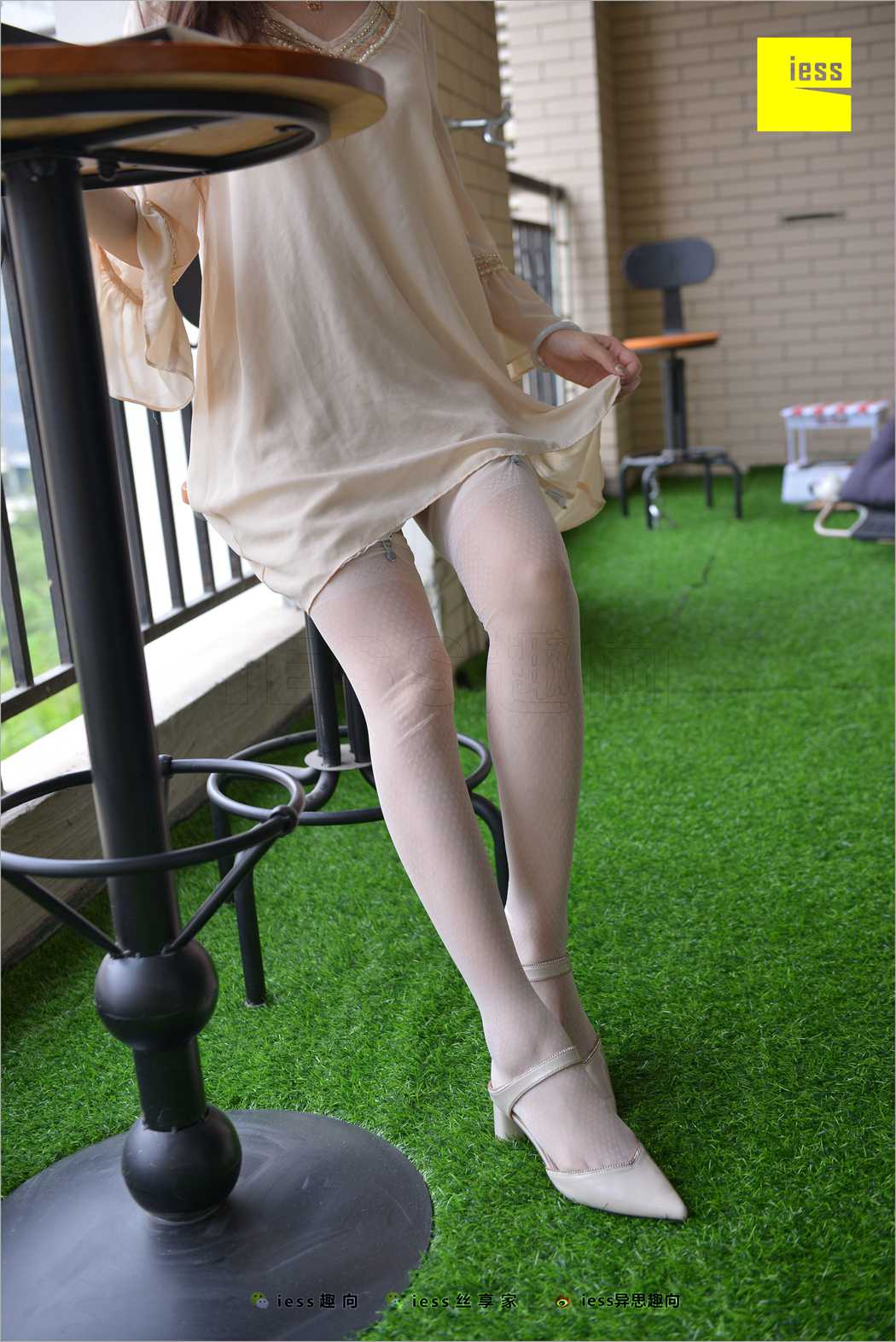 图片[68]-[IESS异思趣向] 2018.05.07 丝足便当227：《小捷的经典复古纯白尼龙丝》小捷 在线浏览 – 速更版-美库