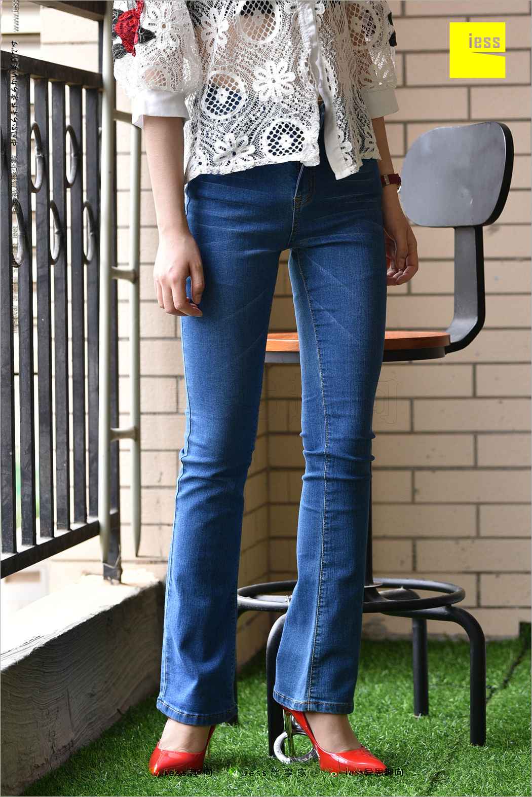 图片[30]-[IESS异思趣向] 2018.04.28 丝足便当224：《牛仔裤、新模特和红色高跟鞋》广炎 在线浏览 – 速更版-美库