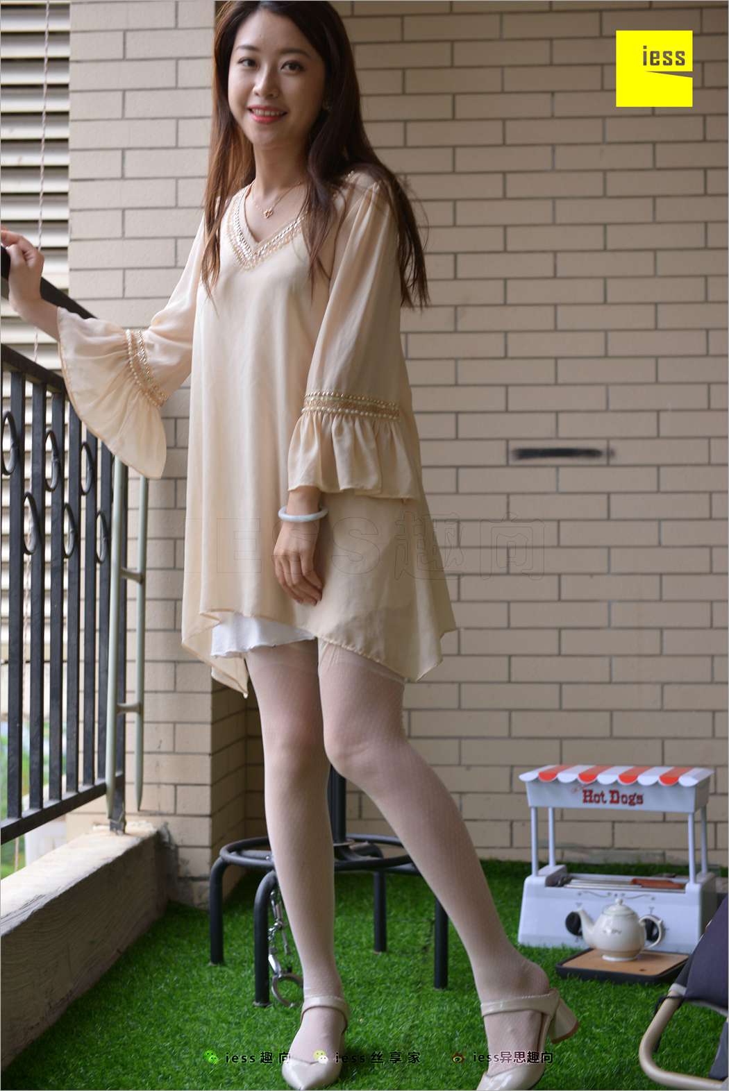 图片[63]-[IESS异思趣向] 2018.05.07 丝足便当227：《小捷的经典复古纯白尼龙丝》小捷 在线浏览 – 速更版-美库