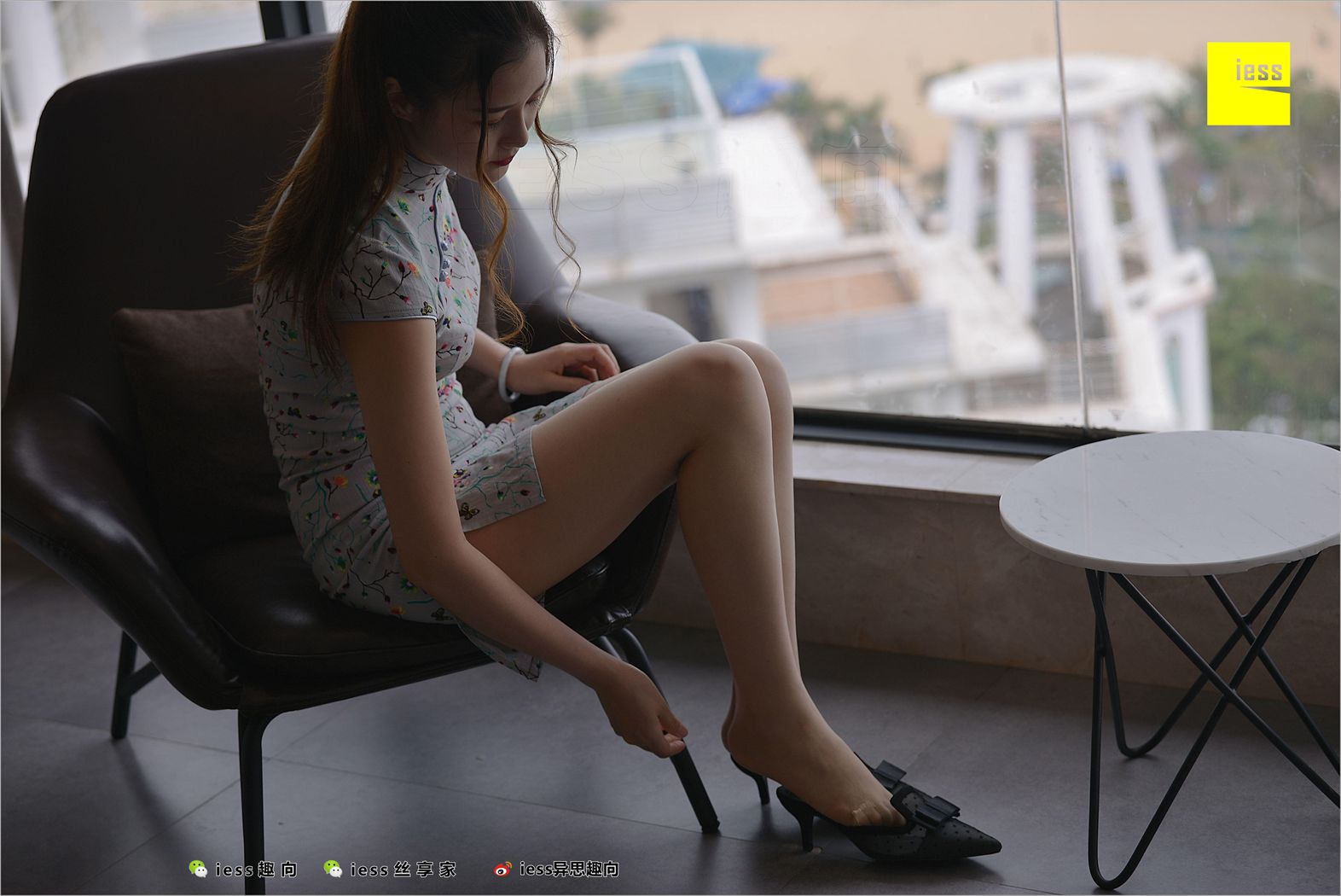 图片[27]-[IESS异思趣向] 2018.07.02 丝足便当247：《九妹的短旗袍》九妹 在线浏览 – 速更版-美库