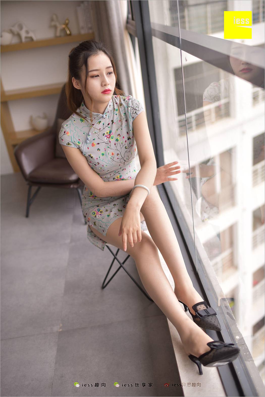 图片[61]-[IESS异思趣向] 2018.07.02 丝足便当247：《九妹的短旗袍》九妹 在线浏览 – 速更版-美库