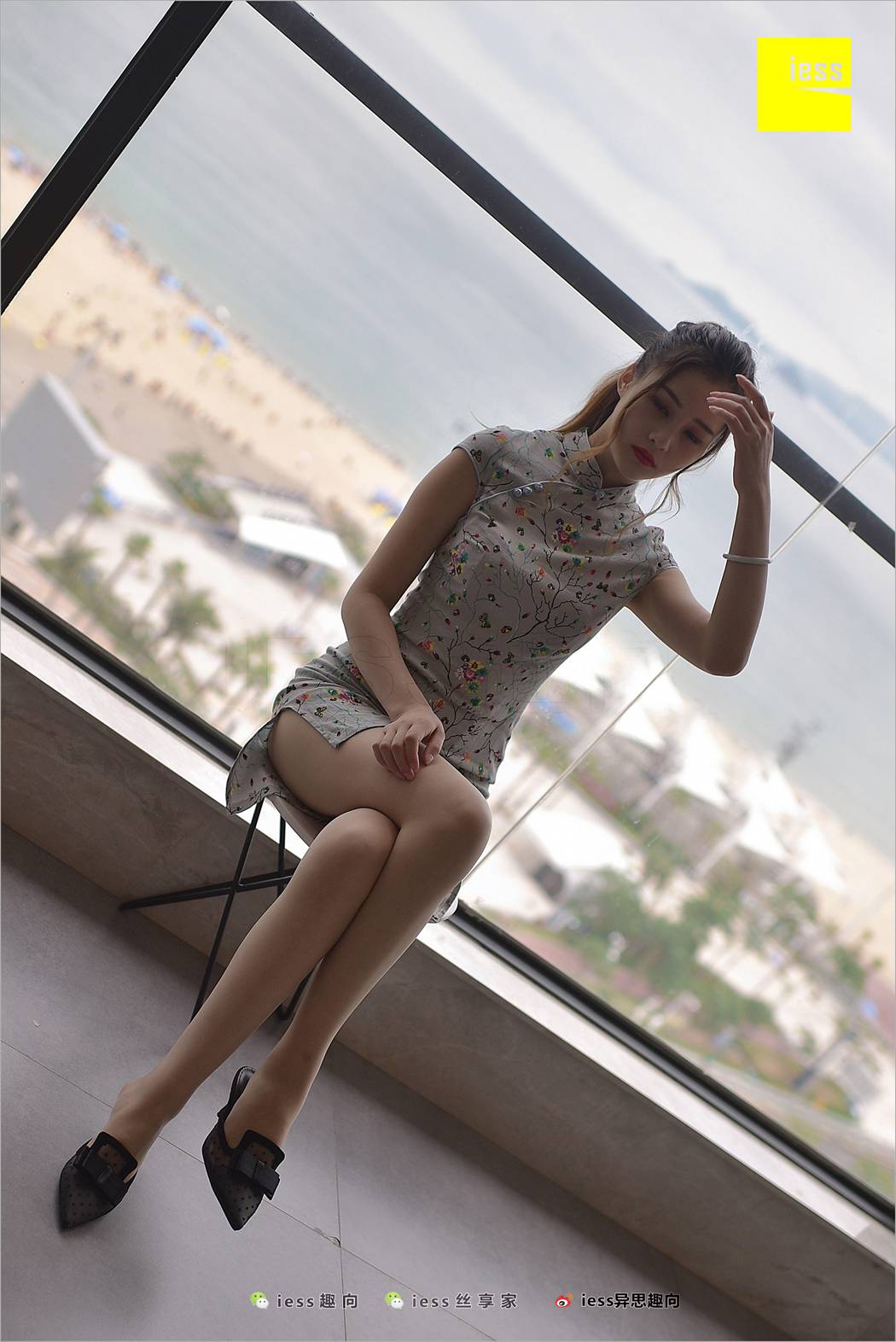 图片[26]-[IESS异思趣向] 2018.07.02 丝足便当247：《九妹的短旗袍》九妹 在线浏览 – 速更版-美库