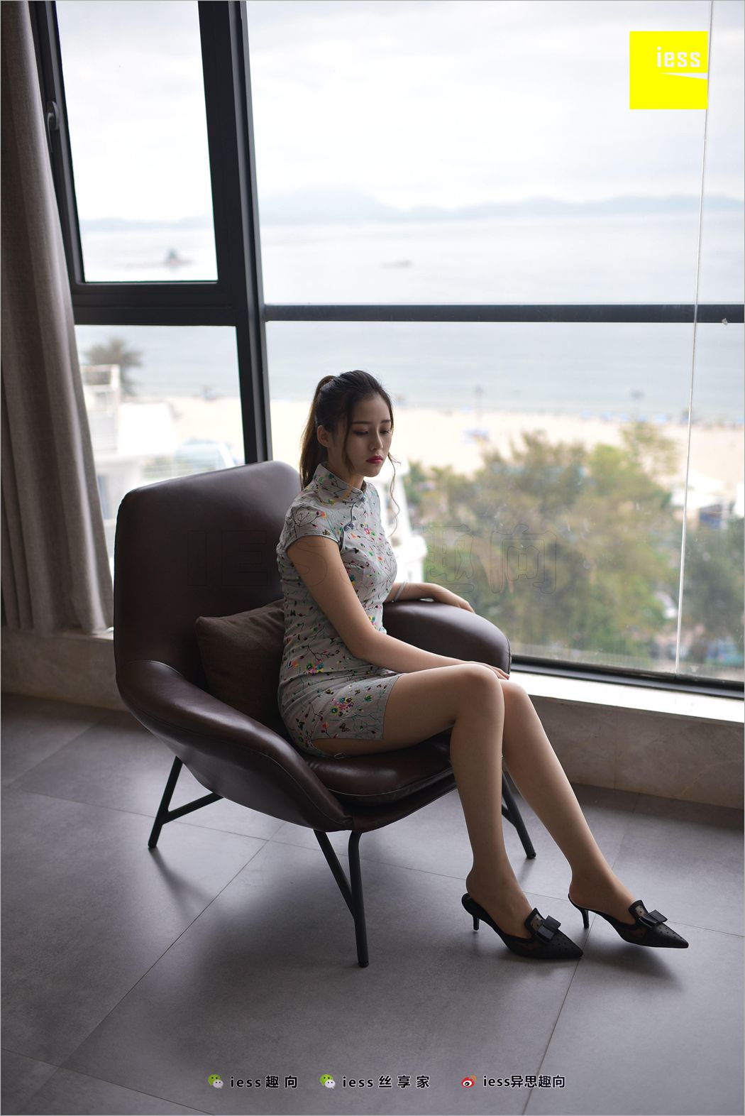 图片[37]-[IESS异思趣向] 2018.07.02 丝足便当247：《九妹的短旗袍》九妹 在线浏览 – 速更版-美库