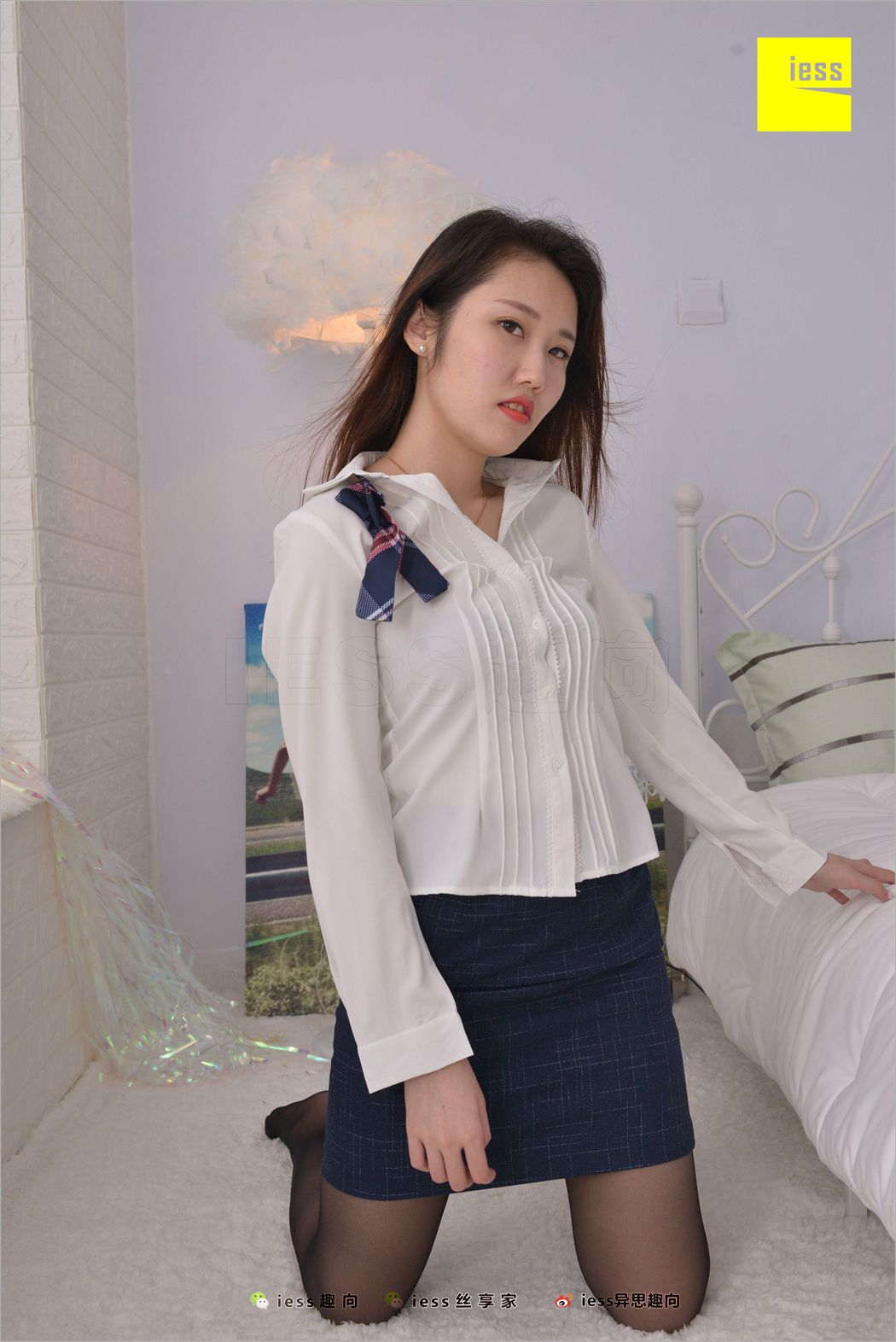 图片[13]-[IESS异思趣向] 2018.07.07 丝足便当249：《红颜知己的制服黑丝》阿馨 在线浏览 – 速更版-美库