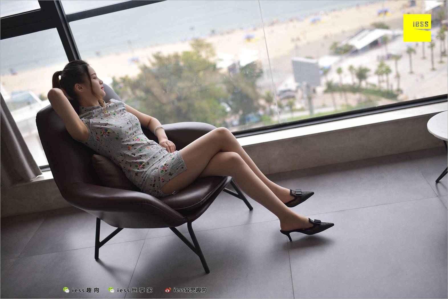 图片[94]-[IESS异思趣向] 2018.07.02 丝足便当247：《九妹的短旗袍》九妹 在线浏览 – 速更版-美库