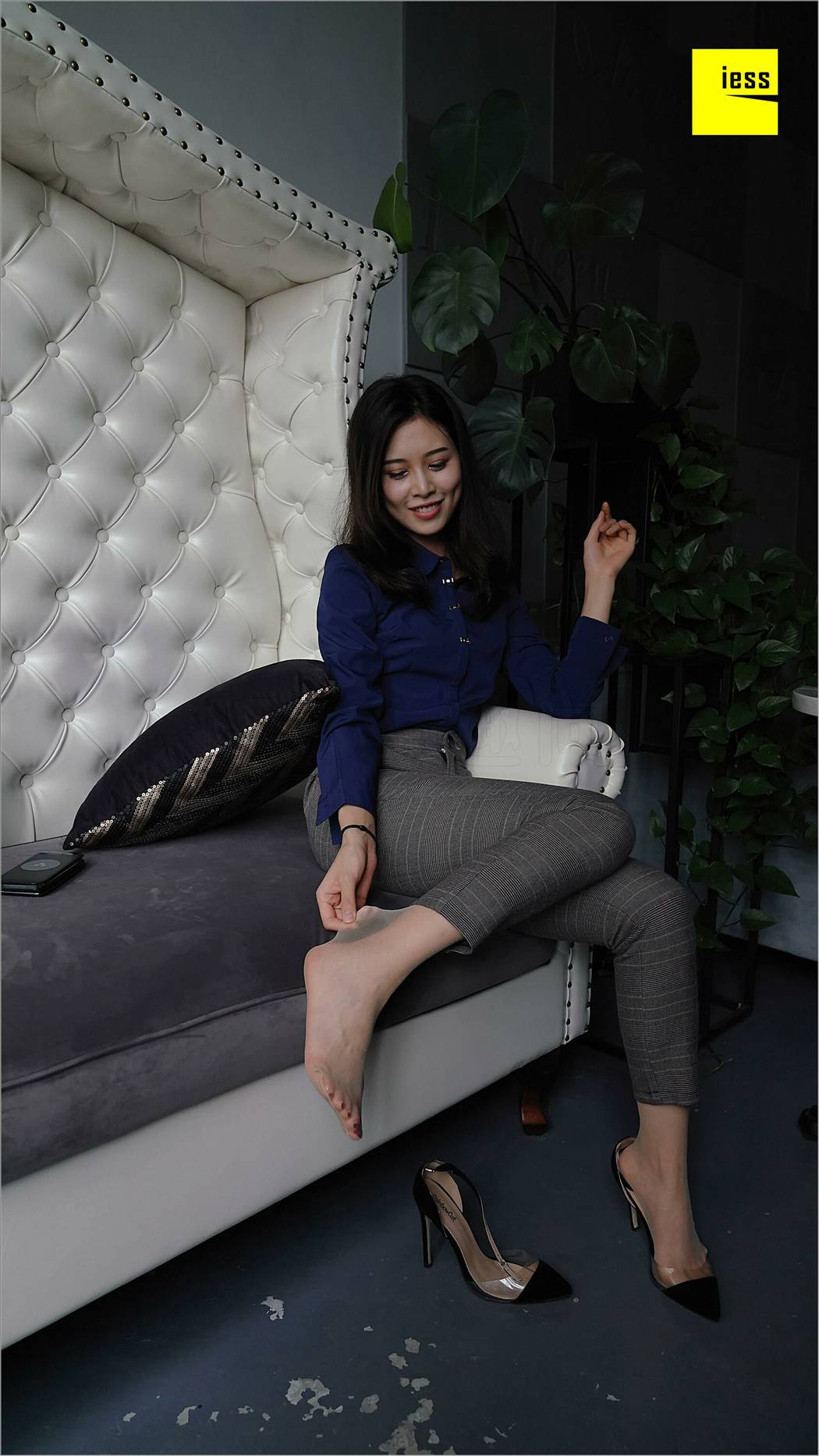 图片[94]-[IESS异思趣向] 2018.08.14 丝足便当261：《穿长裤的邱主管》邱主管 在线浏览 – 速更版-美库