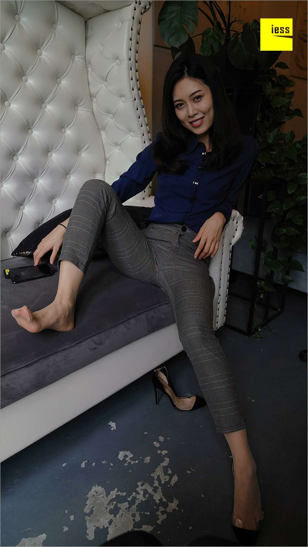 图片[95]-[IESS异思趣向] 2018.08.14 丝足便当261：《穿长裤的邱主管》邱主管 在线浏览 – 速更版-美库