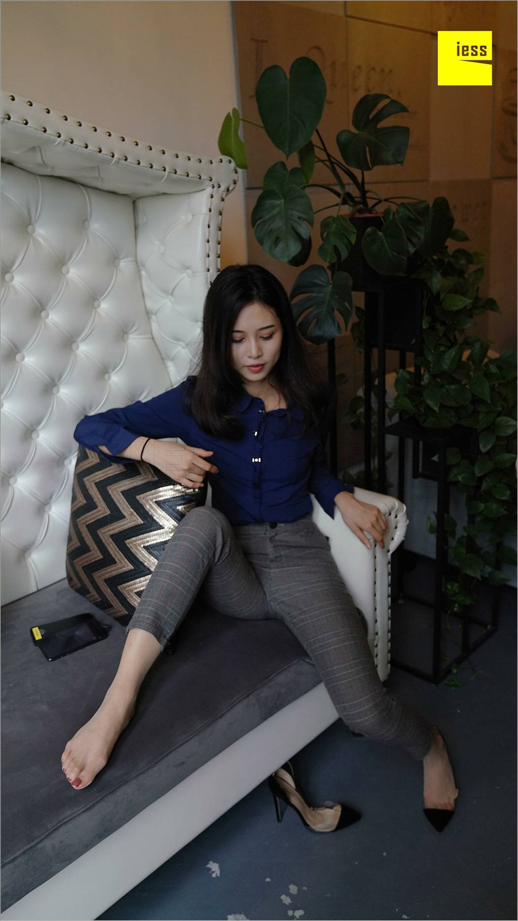 图片[8]-[IESS异思趣向] 2018.08.14 丝足便当261：《穿长裤的邱主管》邱主管 在线浏览 – 速更版-美库