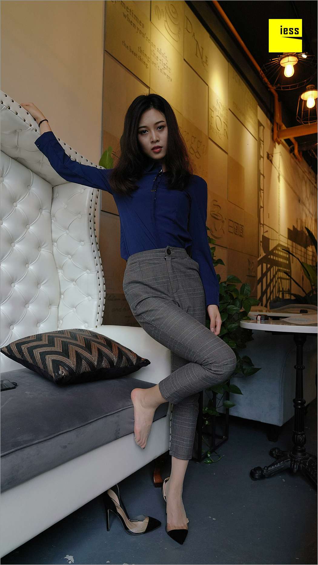 图片[42]-[IESS异思趣向] 2018.08.14 丝足便当261：《穿长裤的邱主管》邱主管 在线浏览 – 速更版-美库