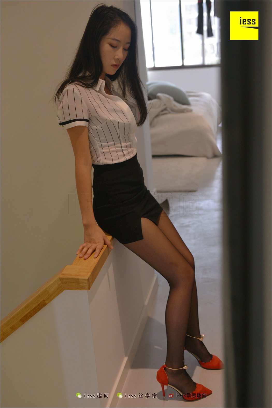 图片[24]-[IESS异思趣向] 2018.09.21 丝足便当274期 宝姿《狭窄的楼梯》 在线浏览 – 速更版-美库