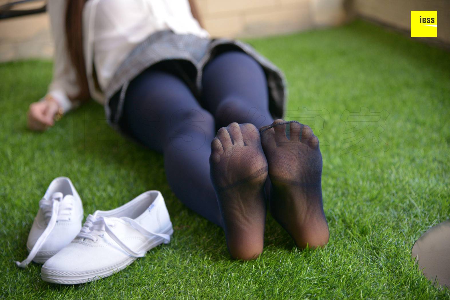 图片[14]-[IESS异思趣向] 2018.02.07《魔鬼周三》特刊05期：佳爷的宝蓝色厚丝 在线浏览 – 速更版-美库