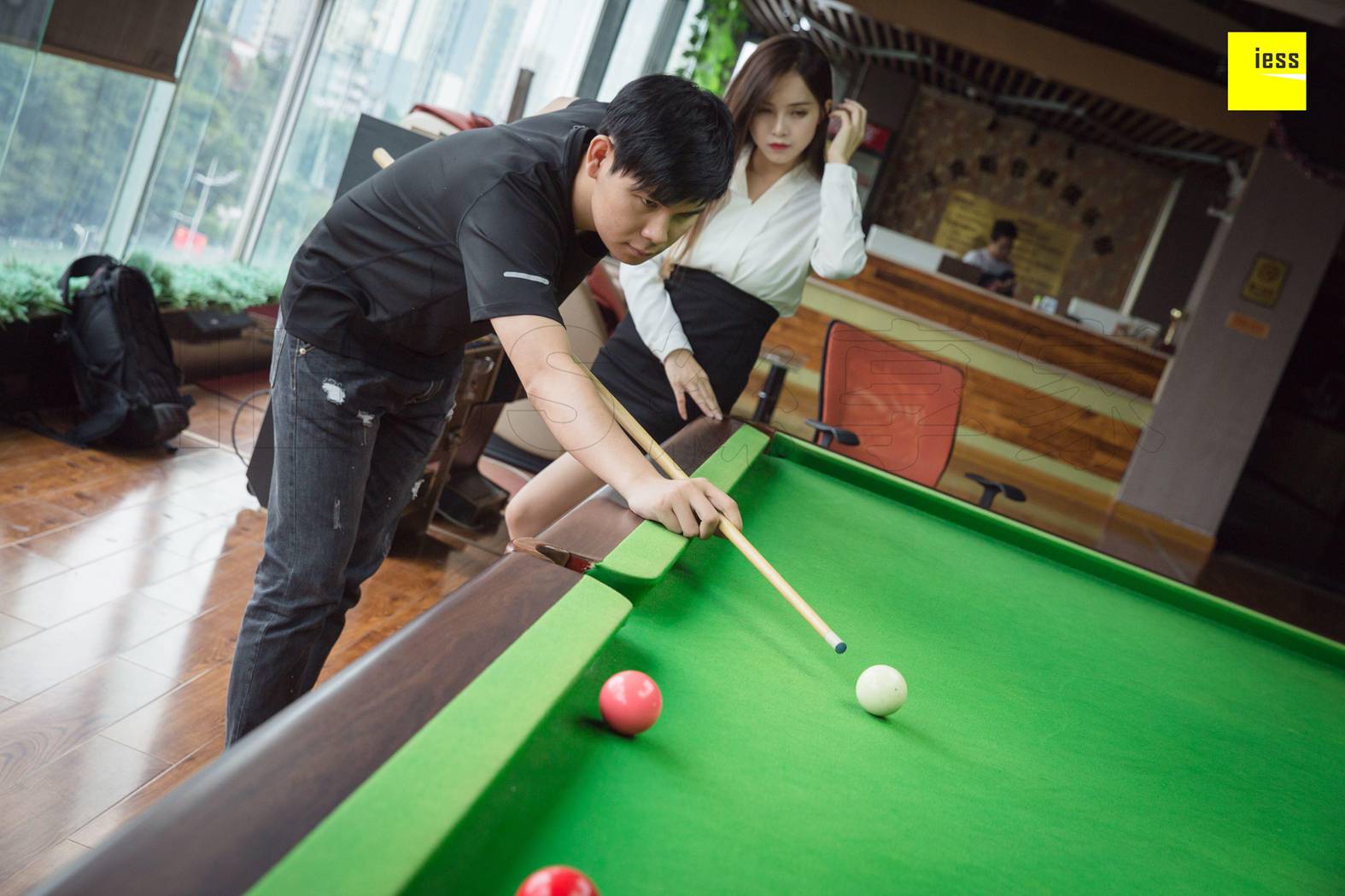 图片[89]-[IESS异思趣向] 2018.10.10《魔鬼周三》特刊37期：小羽 可以教我打台球吗 在线浏览 – 速更版-美库