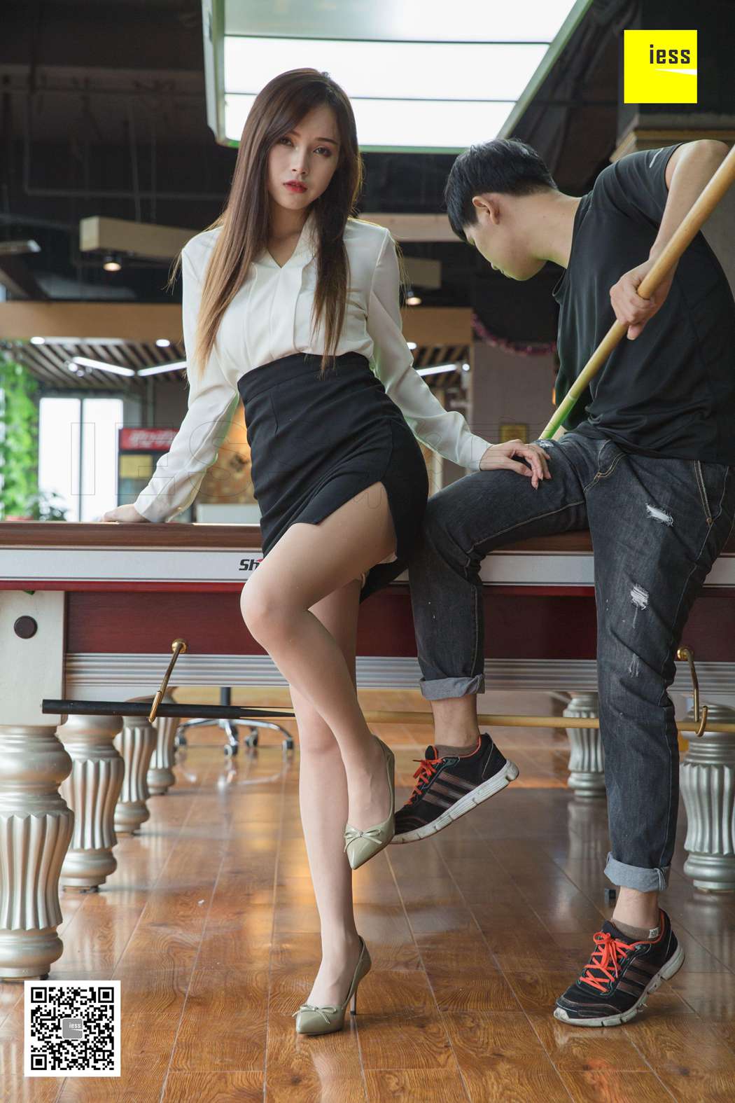 图片[87]-[IESS异思趣向] 2018.10.17《魔鬼周三》特刊38期：小羽 可以教我打台球吗Ⅱ 在线浏览 – 速更版-美库