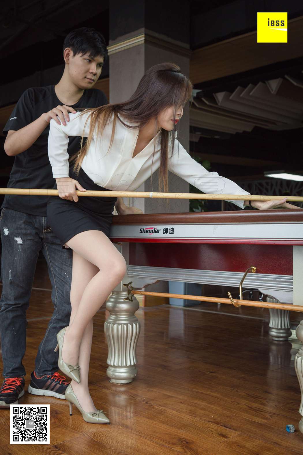 图片[37]-[IESS异思趣向] 2018.10.10《魔鬼周三》特刊37期：小羽 可以教我打台球吗 在线浏览 – 速更版-美库