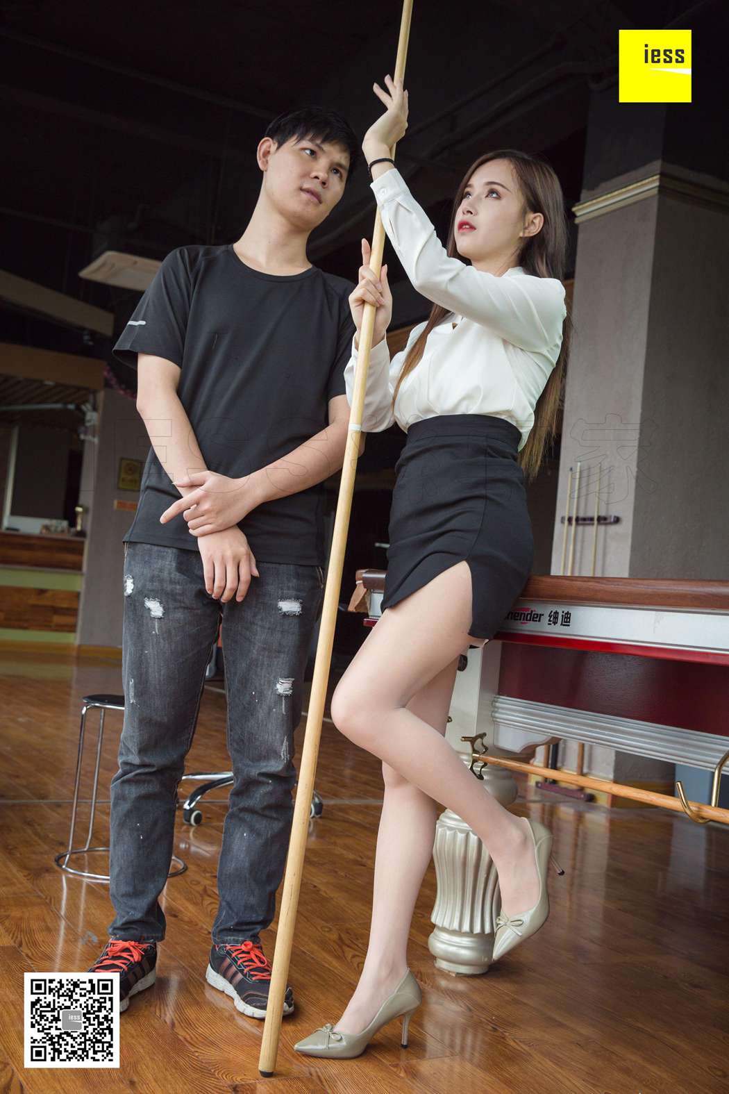 图片[94]-[IESS异思趣向] 2018.10.10《魔鬼周三》特刊37期：小羽 可以教我打台球吗 在线浏览 – 速更版-美库