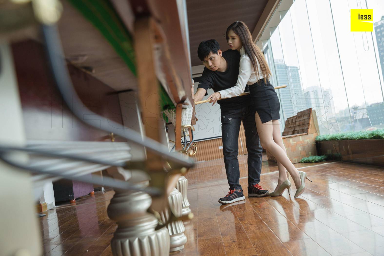 图片[9]-[IESS异思趣向] 2018.10.10《魔鬼周三》特刊37期：小羽 可以教我打台球吗 在线浏览 – 速更版-美库