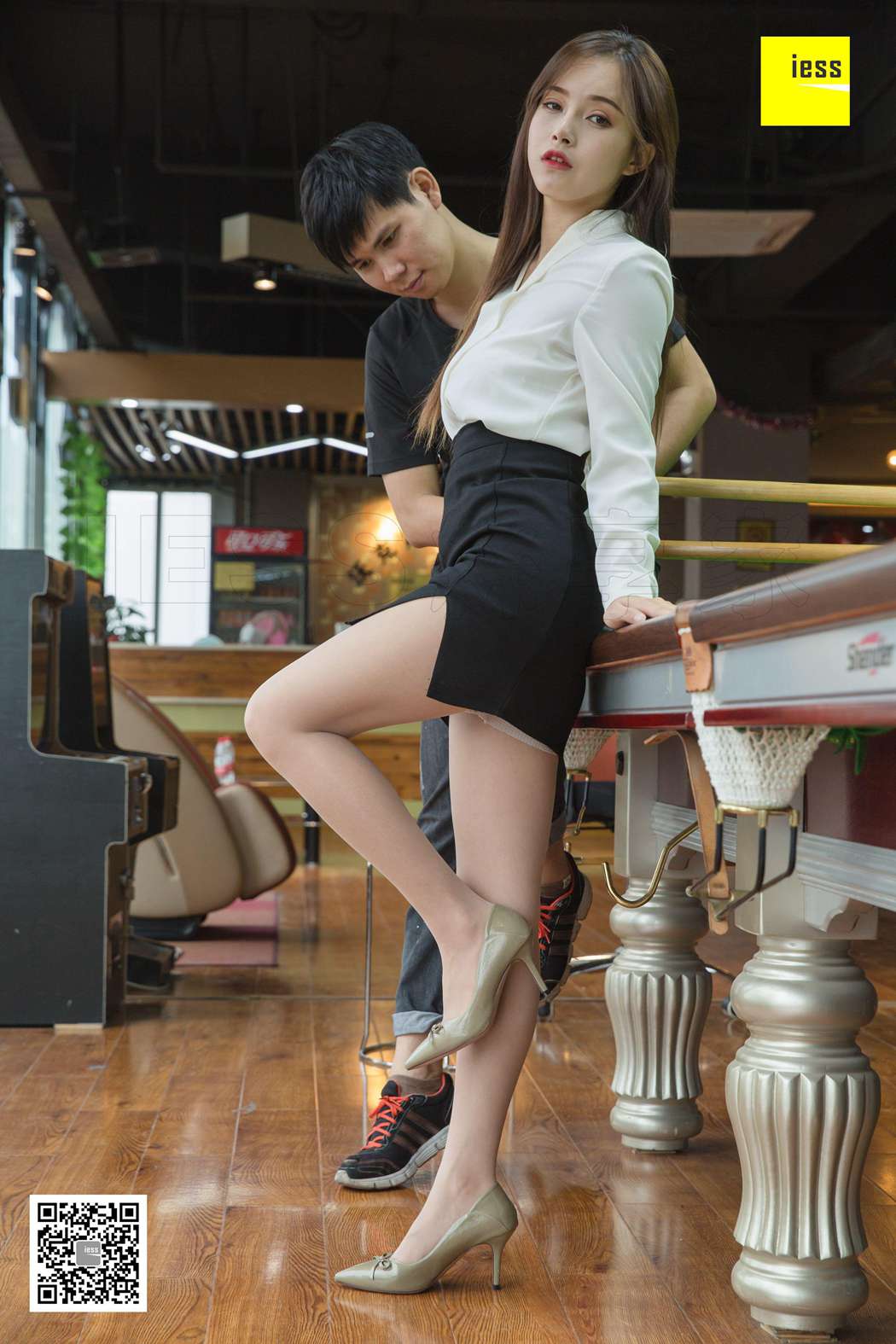 图片[14]-[IESS异思趣向] 2018.10.17《魔鬼周三》特刊38期：小羽 可以教我打台球吗Ⅱ 在线浏览 – 速更版-美库