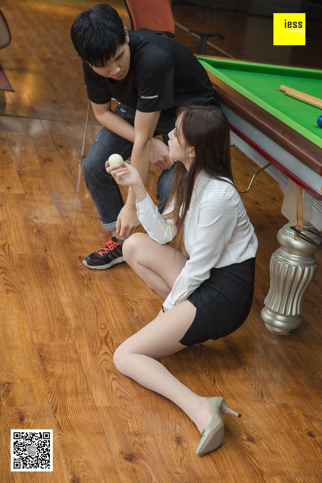 图片[19]-[IESS异思趣向] 2018.10.17《魔鬼周三》特刊38期：小羽 可以教我打台球吗Ⅱ 在线浏览 – 速更版-美库