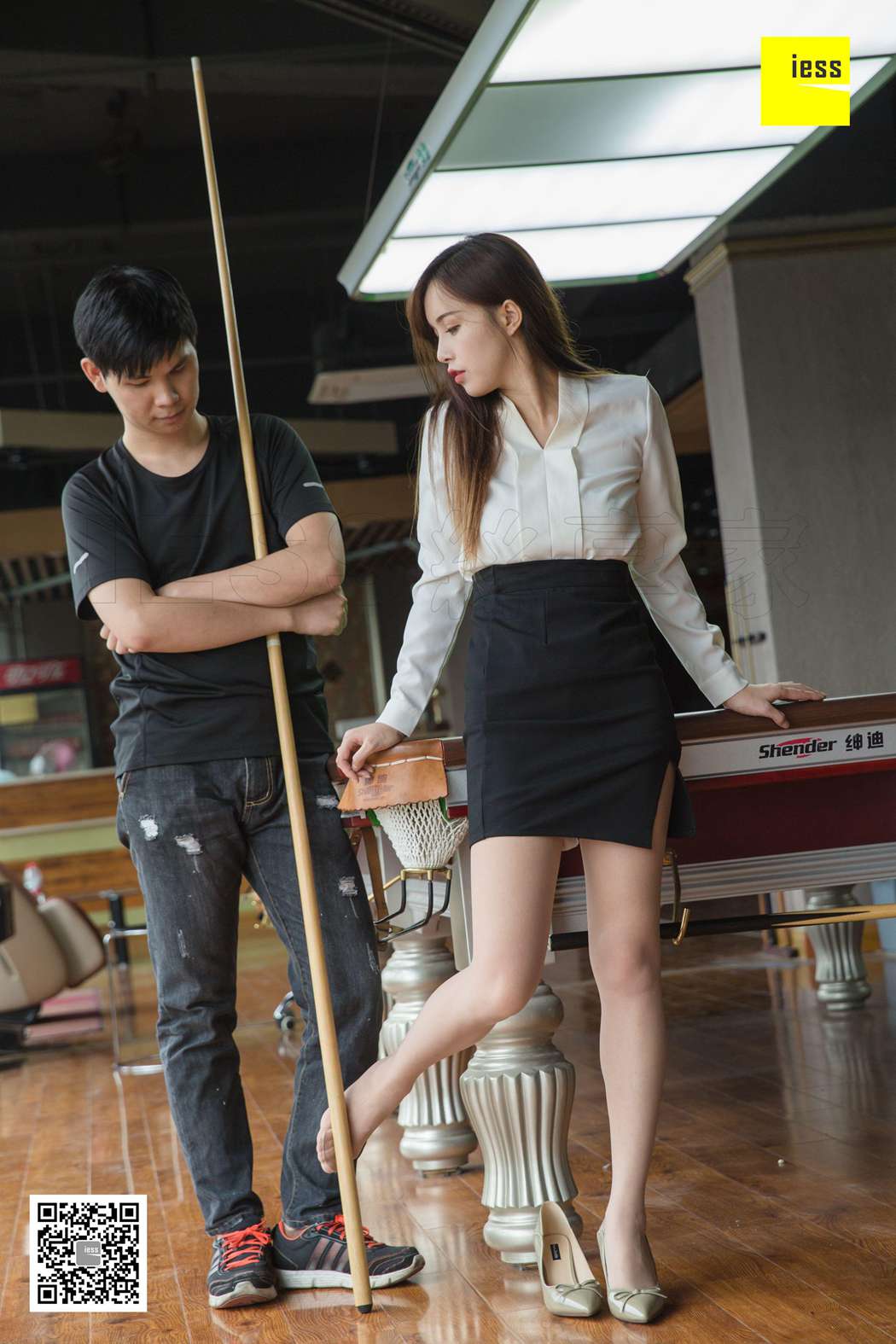 图片[55]-[IESS异思趣向] 2018.10.10《魔鬼周三》特刊37期：小羽 可以教我打台球吗 在线浏览 – 速更版-美库