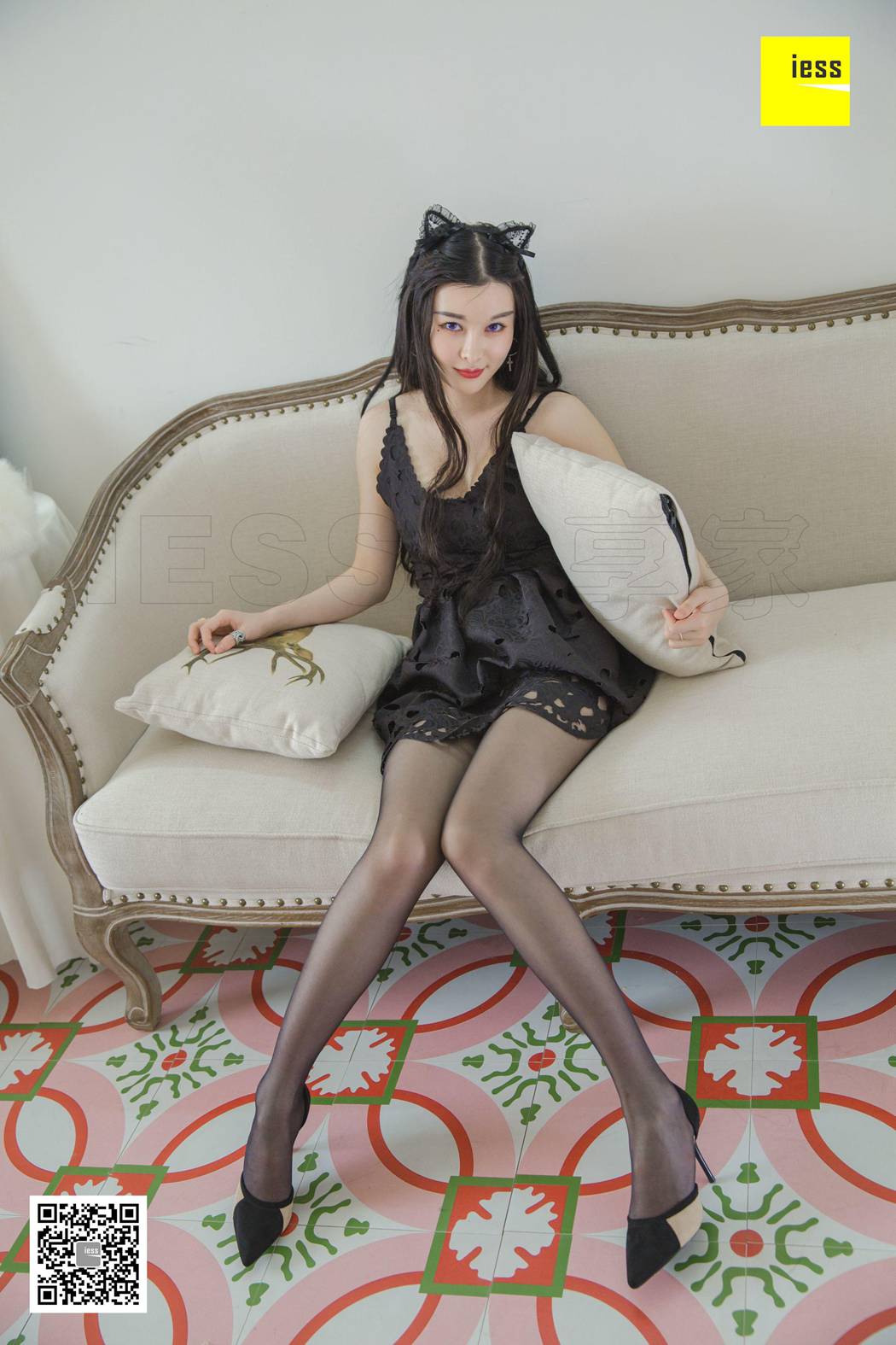 图片[7]-[IESS异思趣向] 2018.10.31《魔鬼周三》特刊40期：梦梦 梦中的黑精灵 在线浏览 – 速更版-美库