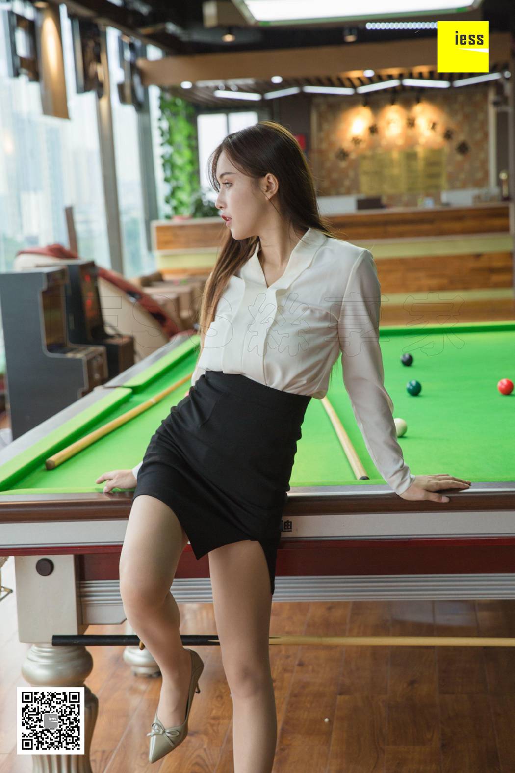 图片[92]-[IESS异思趣向] 2018.10.17《魔鬼周三》特刊38期：小羽 可以教我打台球吗Ⅱ 在线浏览 – 速更版-美库