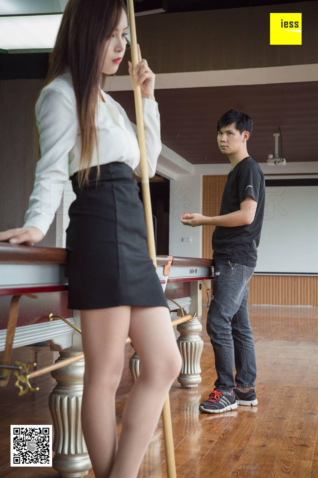 图片[76]-[IESS异思趣向] 2018.10.10《魔鬼周三》特刊37期：小羽 可以教我打台球吗 在线浏览 – 速更版-美库