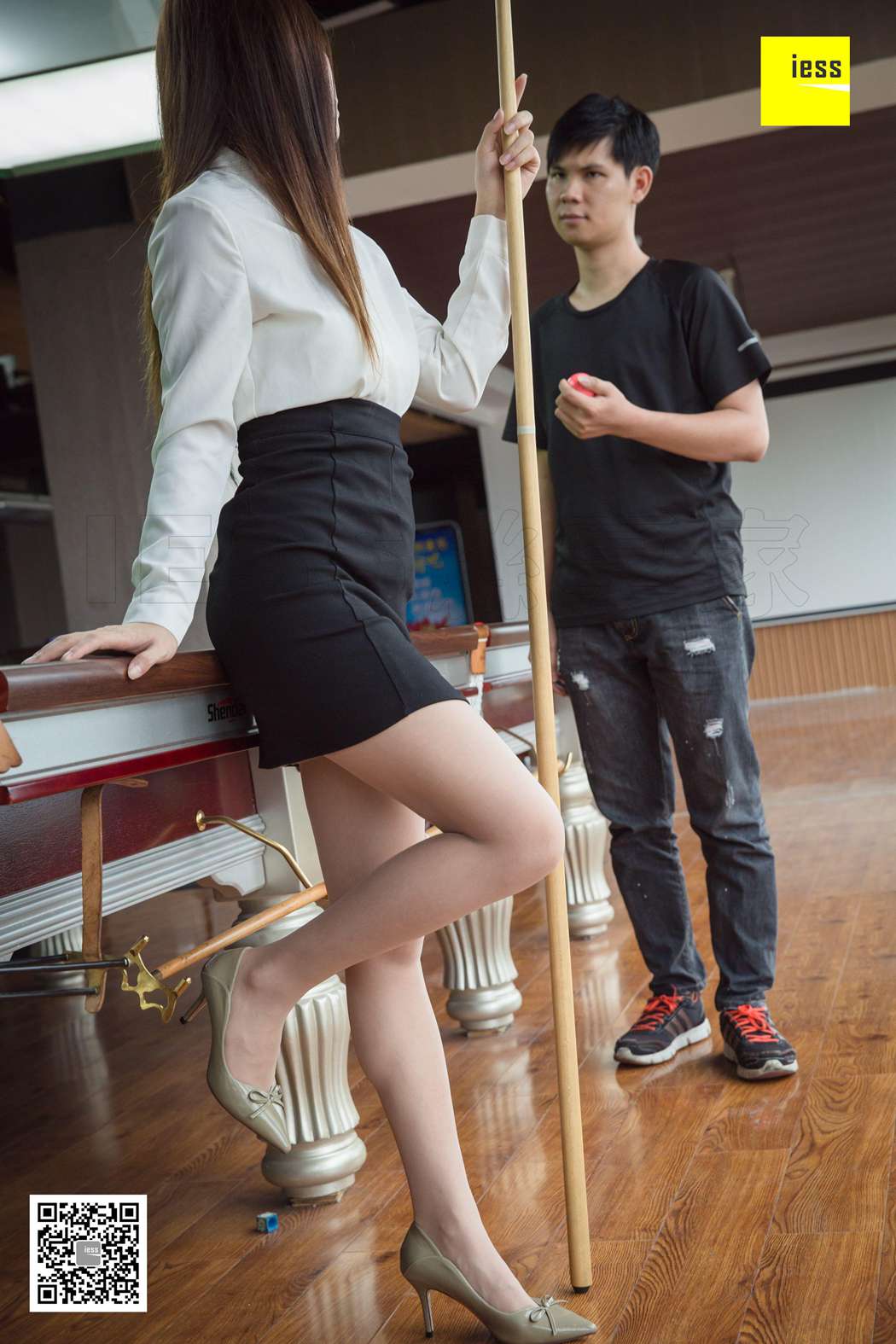 图片[13]-[IESS异思趣向] 2018.10.10《魔鬼周三》特刊37期：小羽 可以教我打台球吗 在线浏览 – 速更版-美库