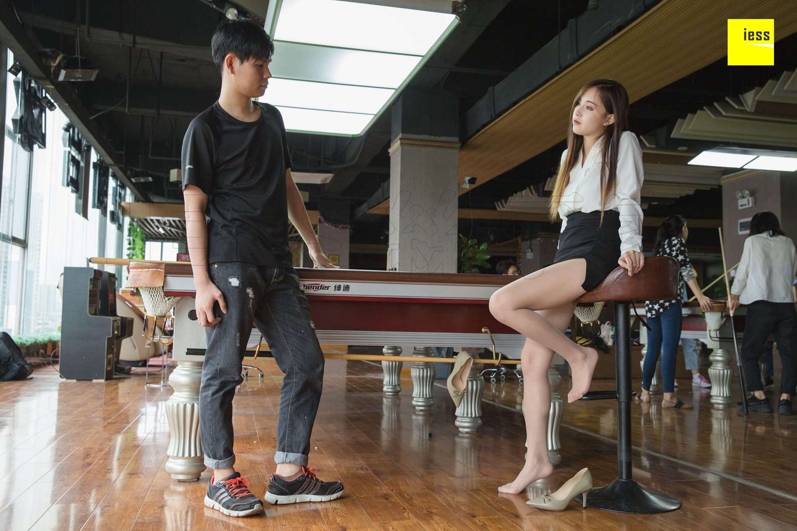 图片[26]-[IESS异思趣向] 2018.10.17《魔鬼周三》特刊38期：小羽 可以教我打台球吗Ⅱ 在线浏览 – 速更版-美库