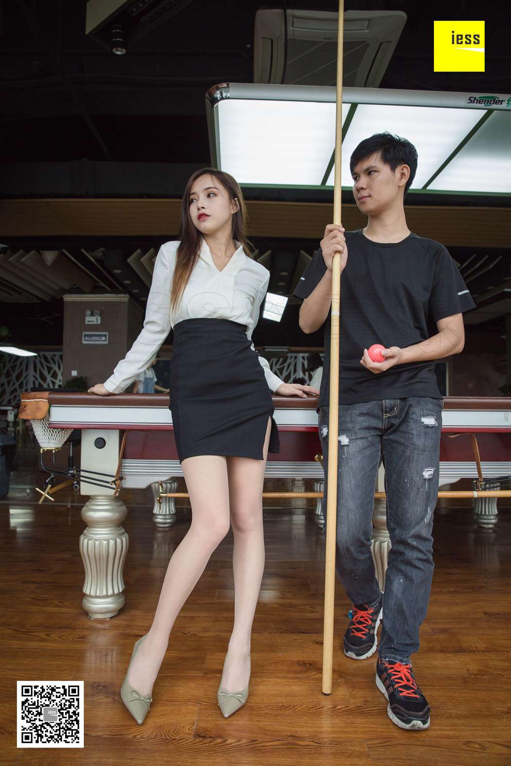 图片[43]-[IESS异思趣向] 2018.10.10《魔鬼周三》特刊37期：小羽 可以教我打台球吗 在线浏览 – 速更版-美库