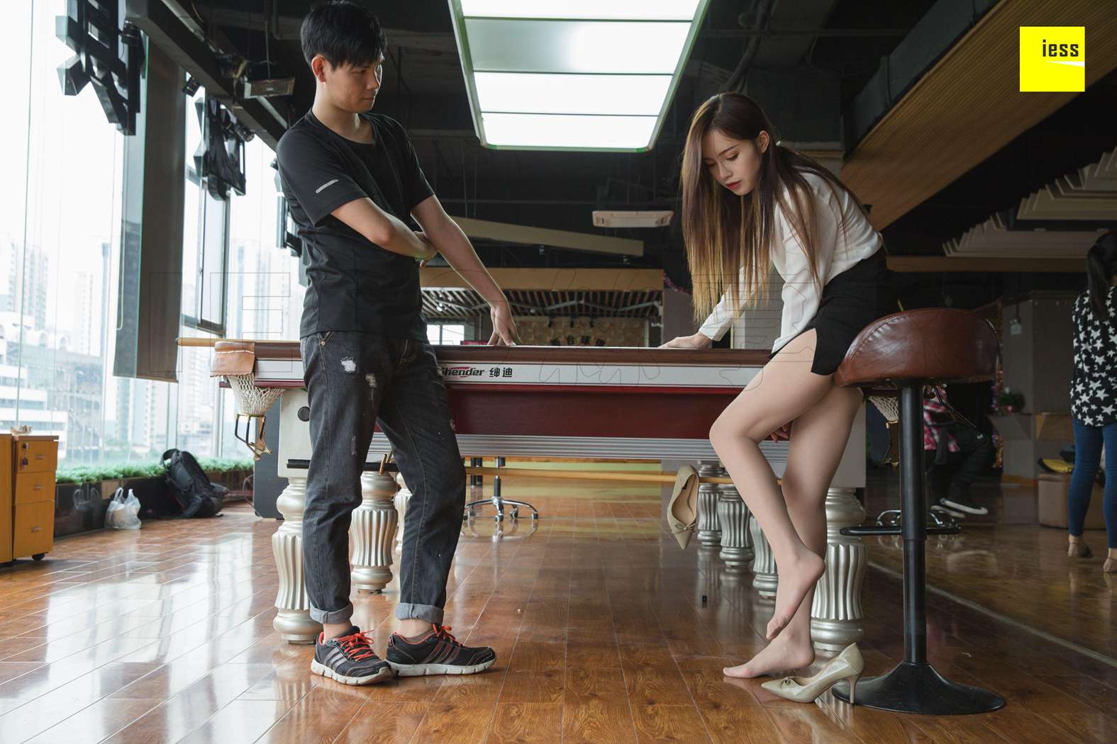 图片[16]-[IESS异思趣向] 2018.10.17《魔鬼周三》特刊38期：小羽 可以教我打台球吗Ⅱ 在线浏览 – 速更版-美库