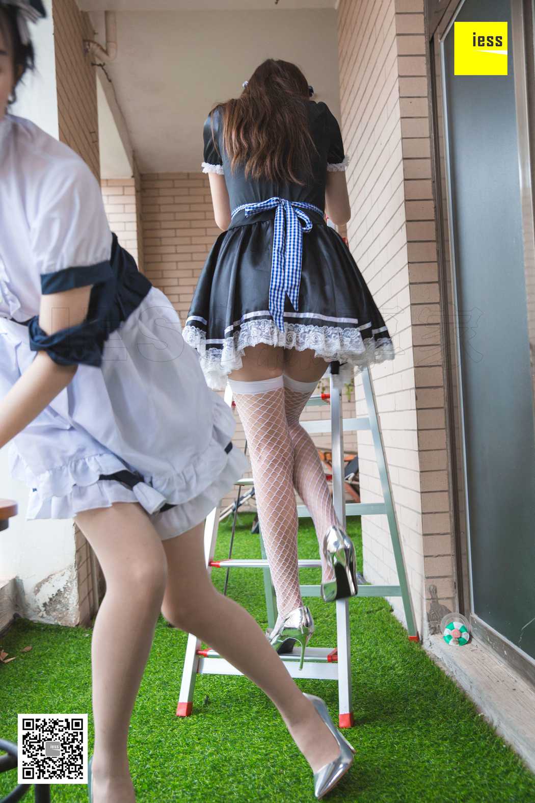 图片[76]-[IESS异思趣向] 2018.11.07《魔鬼周三》特刊41期：九妹、梦梦 双生女仆 在线浏览 – 速更版-美库