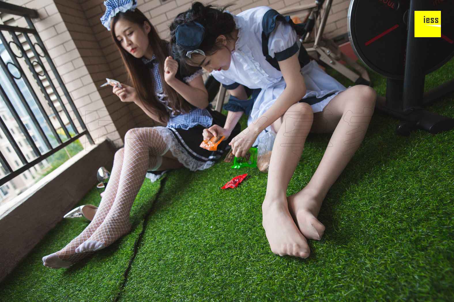 图片[67]-[IESS异思趣向] 2018.11.14《魔鬼周三》特刊42期：九妹、梦梦 双生女仆Ⅱ 在线浏览 – 速更版-美库