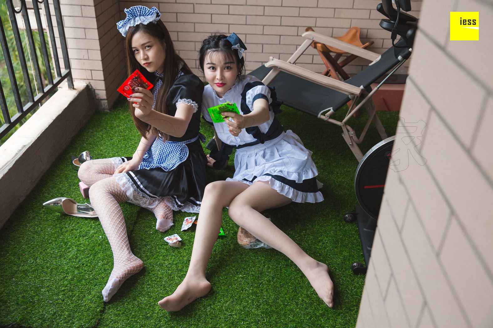 图片[11]-[IESS异思趣向] 2018.11.14《魔鬼周三》特刊42期：九妹、梦梦 双生女仆Ⅱ 在线浏览 – 速更版-美库