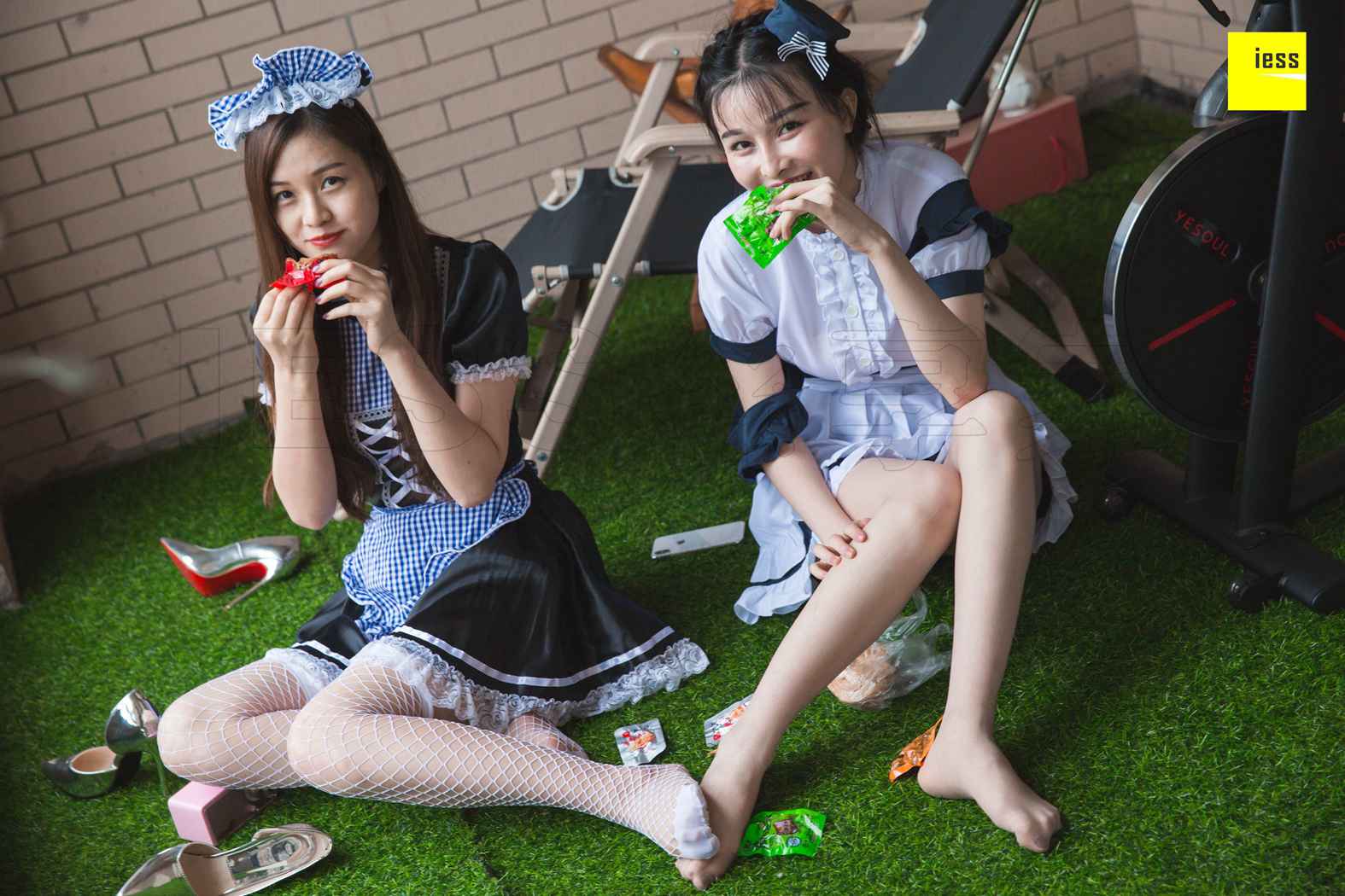 图片[48]-[IESS异思趣向] 2018.11.14《魔鬼周三》特刊42期：九妹、梦梦 双生女仆Ⅱ 在线浏览 – 速更版-美库