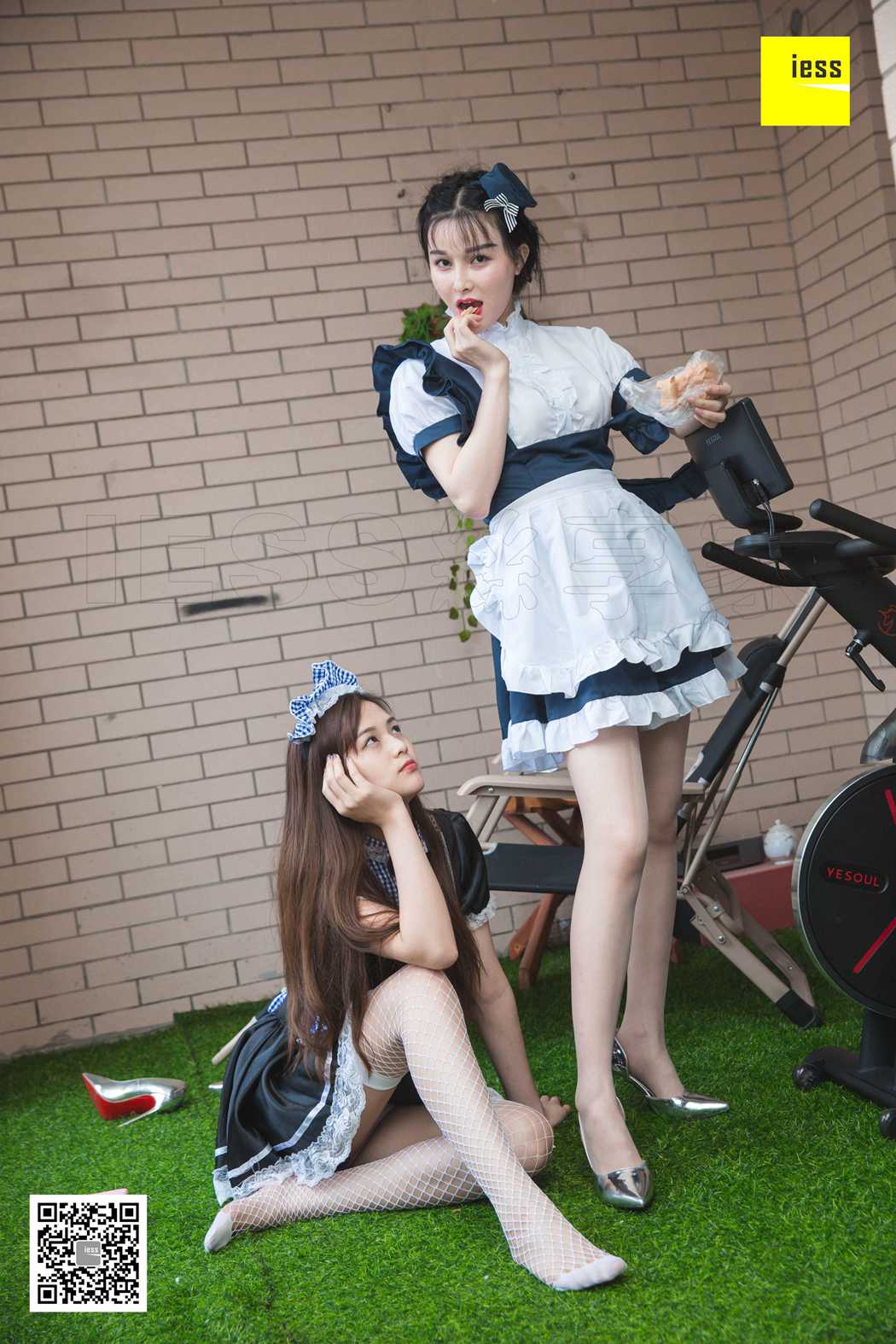 图片[29]-[IESS异思趣向] 2018.11.14《魔鬼周三》特刊42期：九妹、梦梦 双生女仆Ⅱ 在线浏览 – 速更版-美库