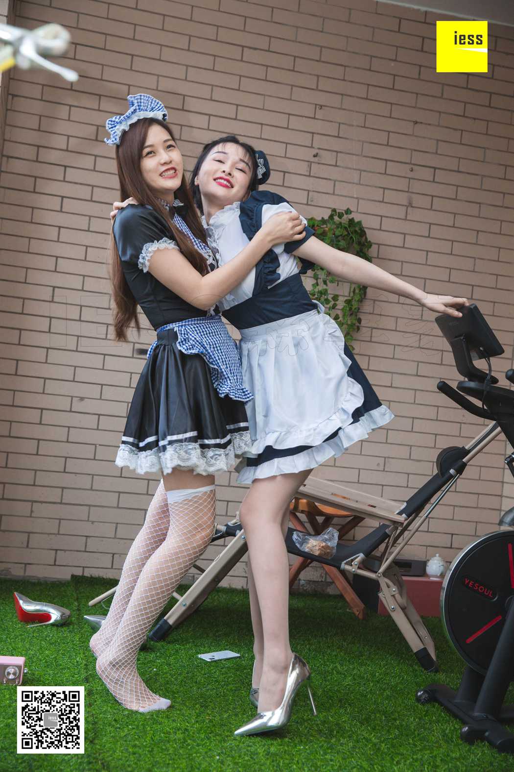图片[15]-[IESS异思趣向] 2018.11.14《魔鬼周三》特刊42期：九妹、梦梦 双生女仆Ⅱ 在线浏览 – 速更版-美库