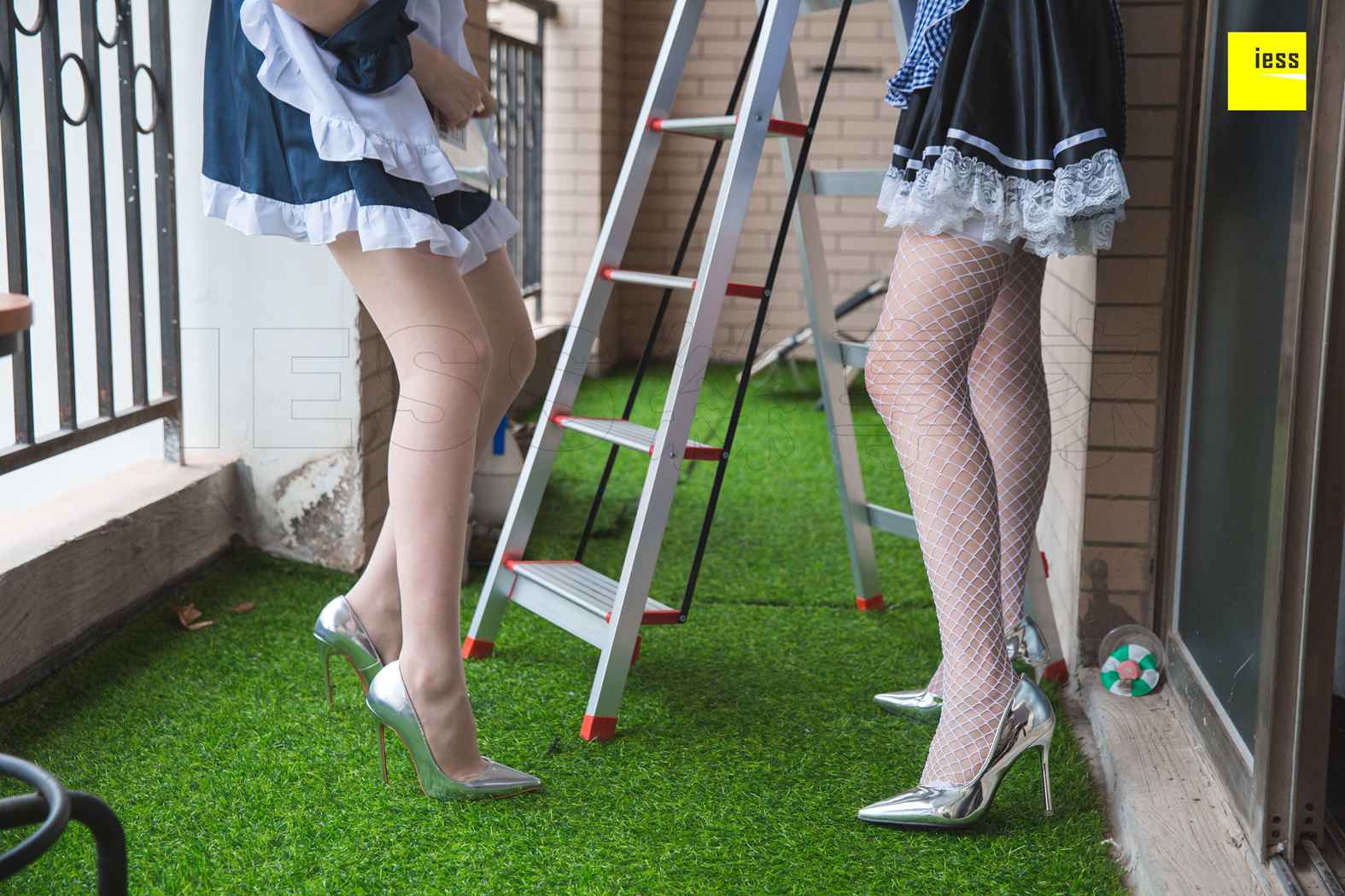 图片[11]-[IESS异思趣向] 2018.11.07《魔鬼周三》特刊41期：九妹、梦梦 双生女仆 在线浏览 – 速更版-美库