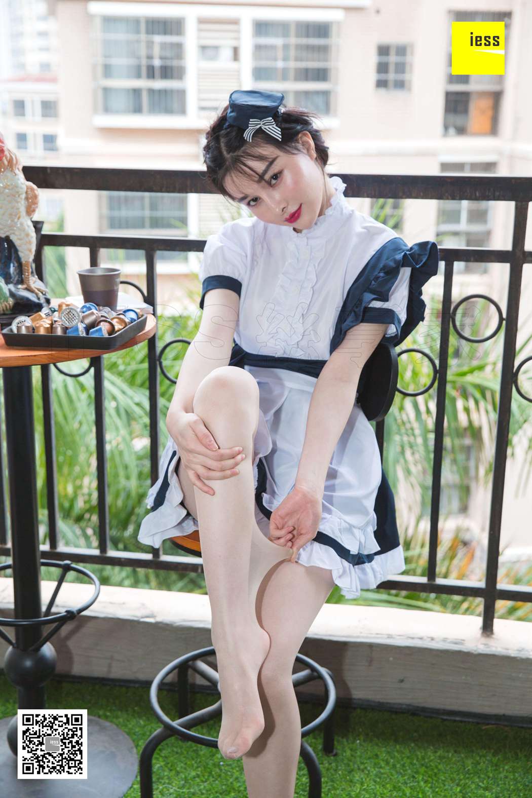 图片[9]-[IESS异思趣向] 2018.11.14《魔鬼周三》特刊42期：九妹、梦梦 双生女仆Ⅱ 在线浏览 – 速更版-美库