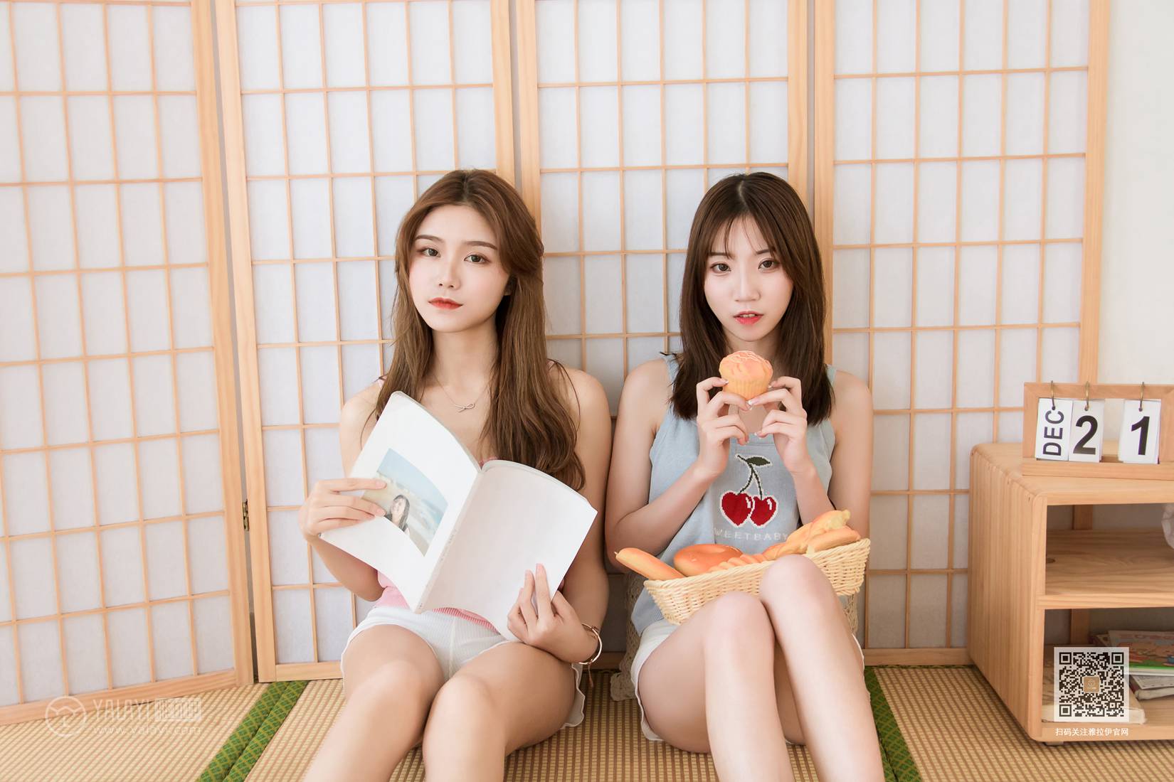 图片[12]-[YALAYI雅拉伊] 2019.11.19 No.465 樱桃姐妹花 小乔 在线浏览 – 速更版-美库