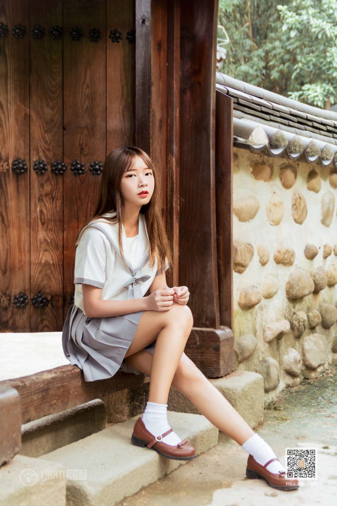 图片[27]-[YALAYI雅拉伊] 2019.11.25 No.471 越秀百褶裙少女 阿禾 在线浏览 – 速更版-美库