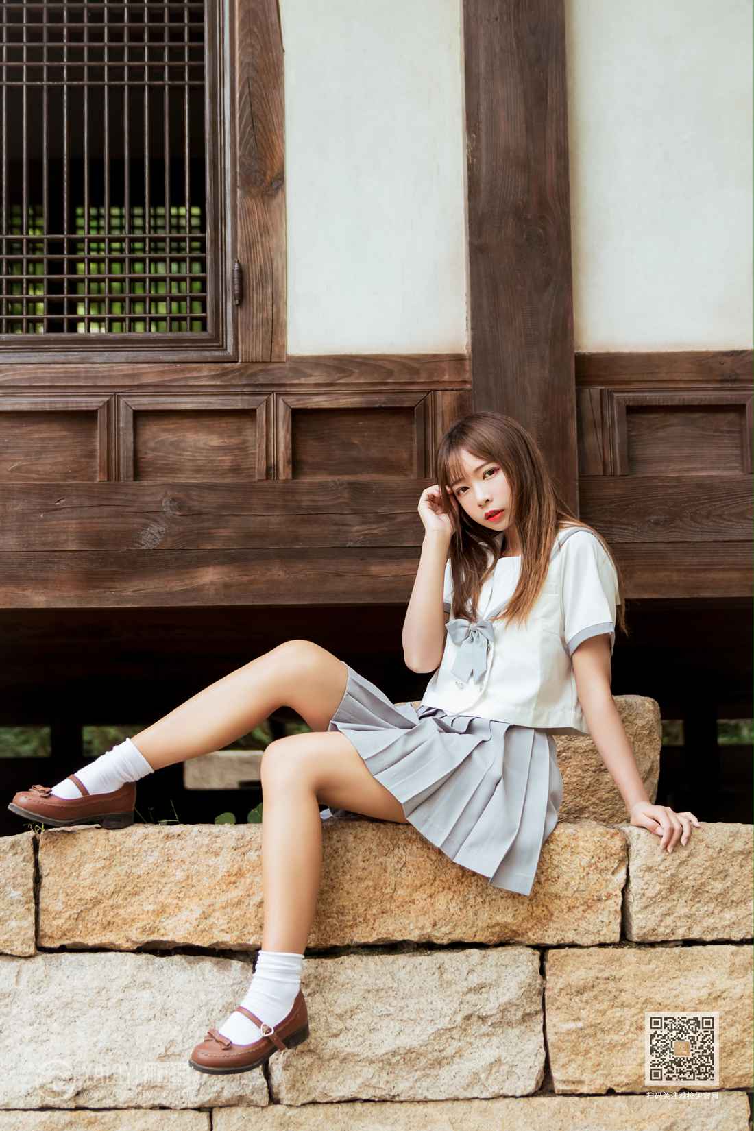 图片[10]-[YALAYI雅拉伊] 2019.11.25 No.471 越秀百褶裙少女 阿禾 在线浏览 – 速更版-美库