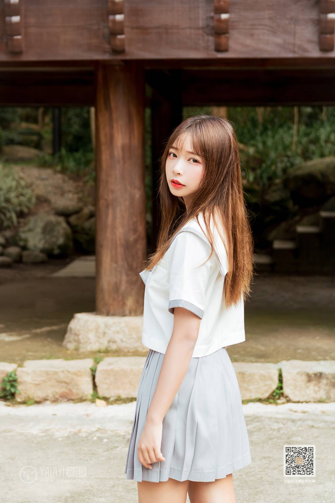 图片[32]-[YALAYI雅拉伊] 2019.11.25 No.471 越秀百褶裙少女 阿禾 在线浏览 – 速更版-美库